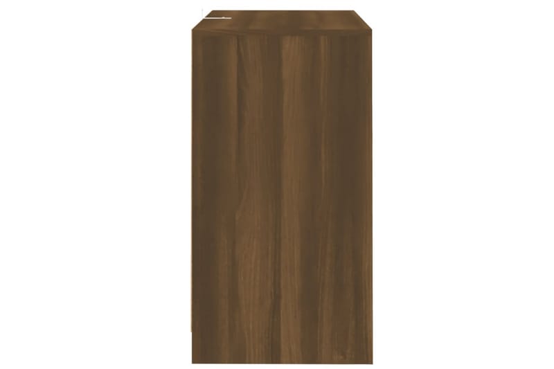 Skänk brun ek 70x41x75 cm spånskiva - Brun - Skänkar & sideboards