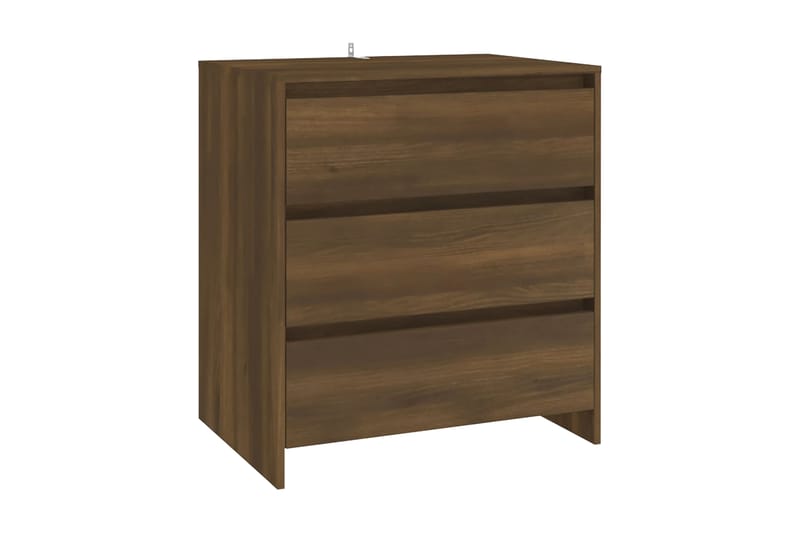 Skänk brun ek 70x41x75 cm spånskiva - Brun - Förvaring - Förvaringsmöbler - Skänkar & sideboards