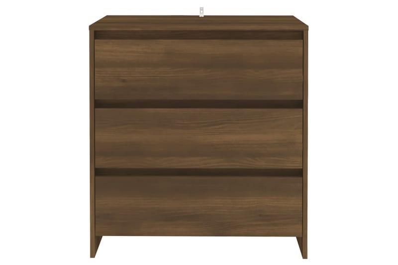 Skänk brun ek 70x41x75 cm spånskiva - Brun - Förvaring - Förvaringsmöbler - Skänkar & sideboards