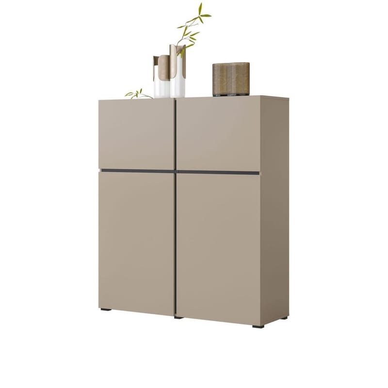 Skänk Cross 4 dörrar - Congo - Svart - Förvaring - Förvaringsmöbler - Skänkar & sideboards