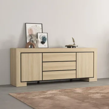Skänk Cuba II 2 Dörrar med 3 Lådor - Förvaring - Förvaringsmöbler - Skänkar & sideboards