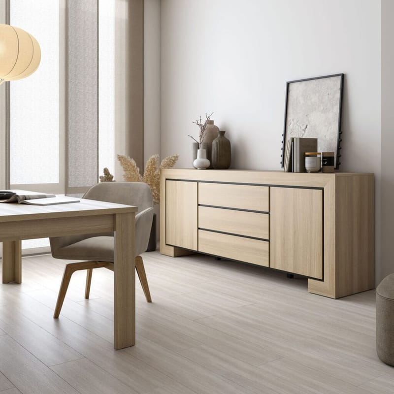 Skänk Cuba II 2 Dörrar med 3 Lådor - Förvaring - Förvaringsmöbler - Skänkar & sideboards