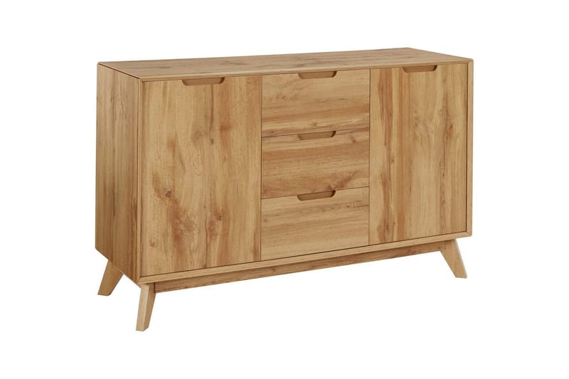 Skänk Ezra 120x40x75 cm, Wotan-ek - 120x40x75 cm, Wotan-ek - Förvaring - Förvaringsmöbler - Skänkar & sideboards