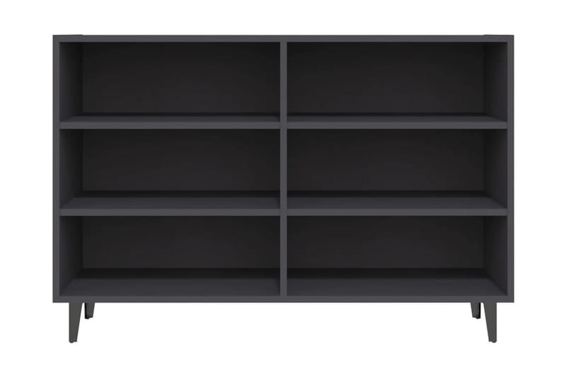 Skänk grå 103,5x35x70 cm spånskiva - Grå - Skänkar & sideboards