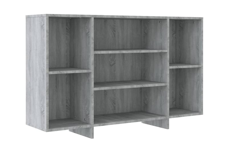 Skänk grå sonoma 120x30x75 cm spånskiva - Grå - Skänkar & sideboards