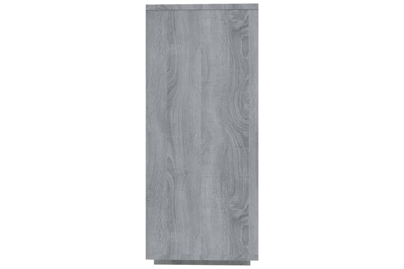 Skänk grå sonoma 120x30x75 cm spånskiva - Grå - Förvaring - Förvaringsmöbler - Skänkar & sideboards