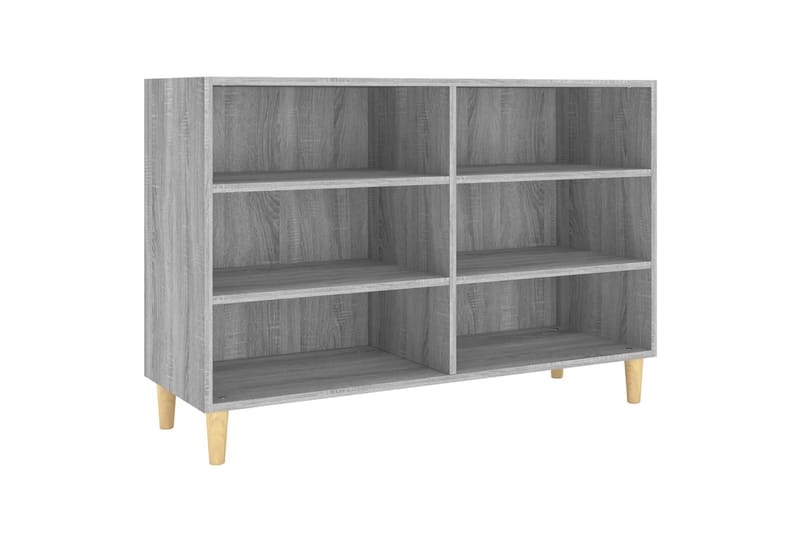 Skänk grå sonoma-ek 103,5x35x70 cm spånskiva - Grå ek - Förvaring - Förvaringsmöbler - Skänkar & sideboards