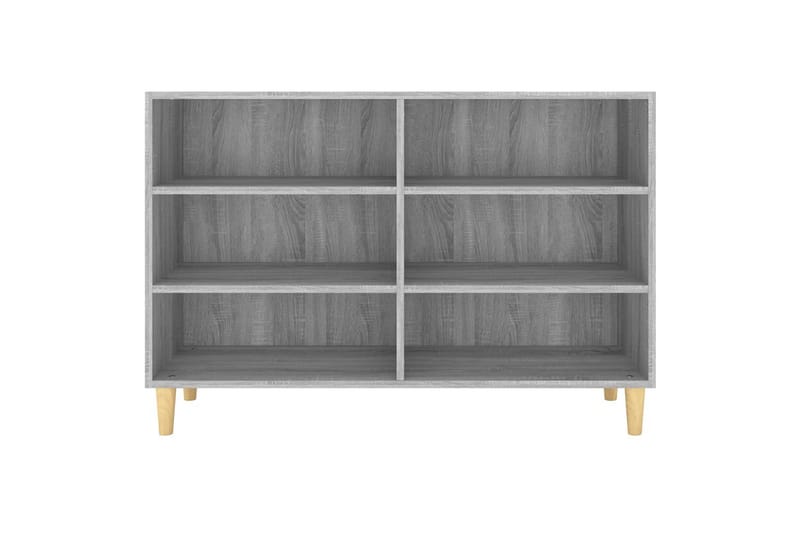 Skänk grå sonoma-ek 103,5x35x70 cm spånskiva - Grå ek - Förvaring - Förvaringsmöbler - Skänkar & sideboards