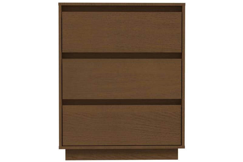 Skänk honungsbrun 60x34x75 cm massiv furu - Brun - Förvaring - Förvaringsmöbler - Skänkar & sideboards