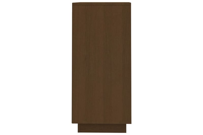 Skänk honungsbrun 60x34x75 cm massiv furu - Brun - Förvaring - Förvaringsmöbler - Skänkar & sideboards