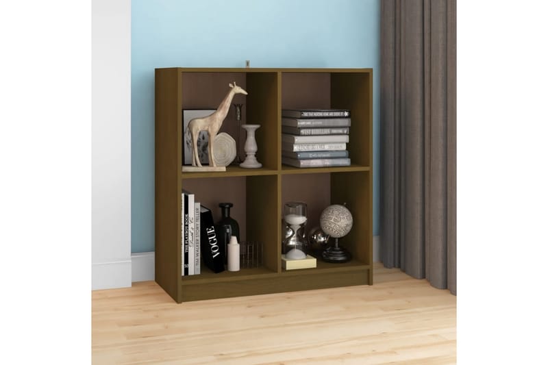 Skänk honungsbrun 70x33x76 cm massivt furuträ - Honung - Förvaring - Förvaringsmöbler - Skänkar & sideboards