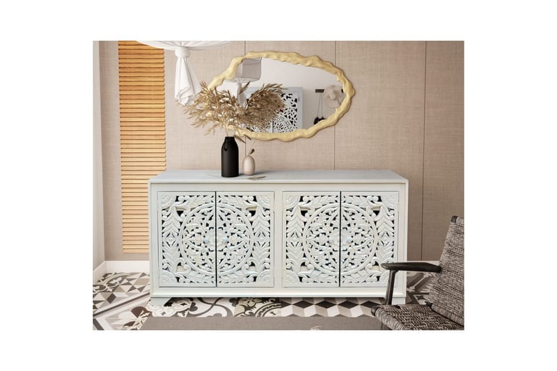 Skänk Kalita Vit - Vit - Förvaring - Förvaringsmöbler - Skänkar & sideboards