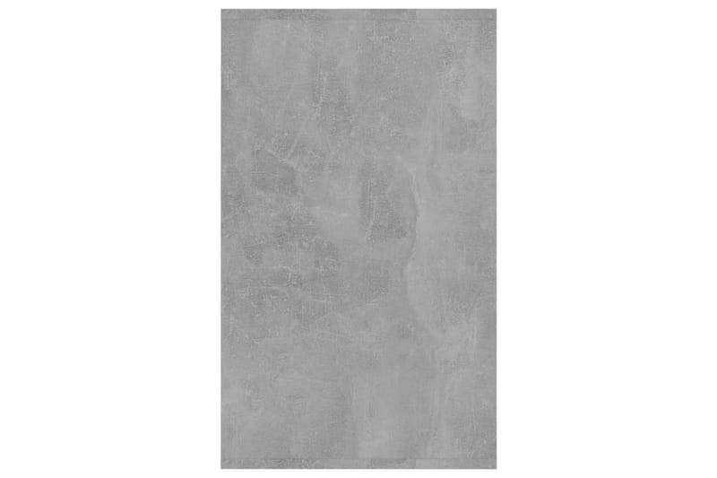 Skänk med 3 lådor betonggrå 120x41x75 cm spånskiva - Betonggrå - Förvaring - Förvaringsmöbler - Skänkar & sideboards