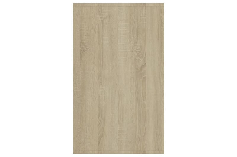 Skänk med 3 lådor sonoma-ek 120x41x75 cm spånskiva - Ek - Förvaring - Förvaringsmöbler - Skänkar & sideboards