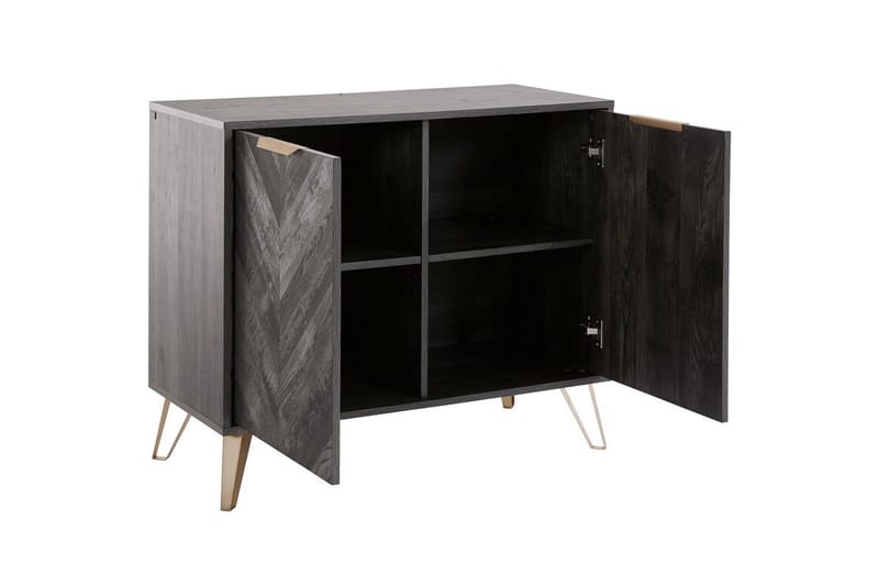 Skänk Mörkt trä 90x40x75 cm - 90x40x75 cm - Förvaring - Förvaringsmöbler - Skänkar & sideboards