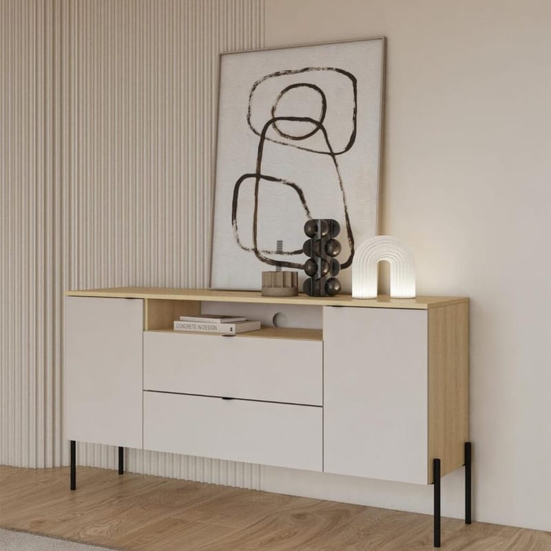 Skänk Ore 2 Dörrar med 2 Lådor - Kashmir - Förvaring - Förvaringsmöbler - Skänkar & sideboards