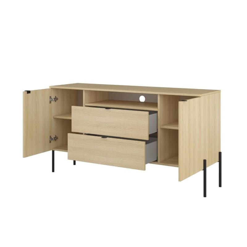 Skänk Ore 2 Dörrar med 2 Lådor - Lindberg ek - Förvaring - Förvaringsmöbler - Skänkar & sideboards