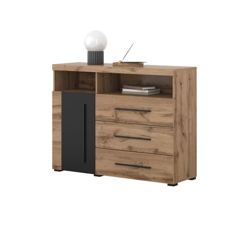 Skänk Roger 1 Dörr med 3 Lådor - Wotan Ek - Förvaring - Förvaringsmöbler - Skänkar & sideboards