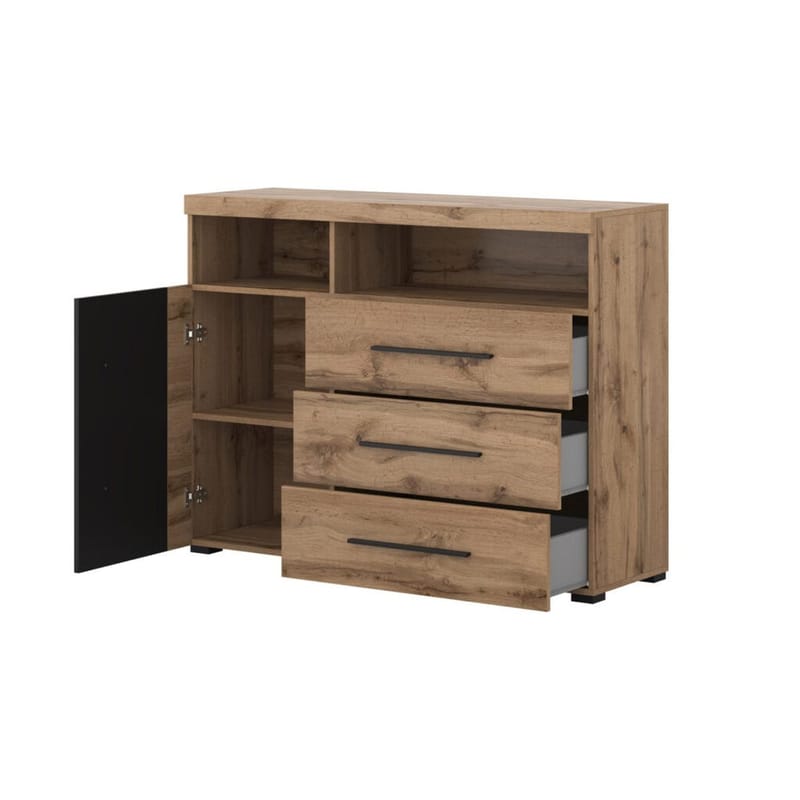 Skänk Roger 1 Dörr med 3 Lådor - Wotan Ek - Förvaring - Förvaringsmöbler - Skänkar & sideboards