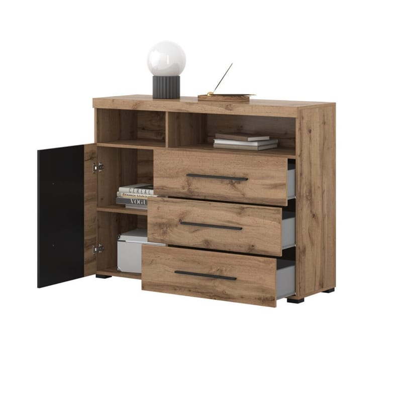Skänk Roger 1 Dörr med 3 Lådor - Wotan Ek - Förvaring - Förvaringsmöbler - Skänkar & sideboards