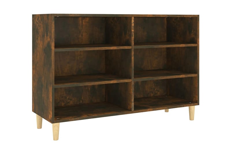 Skänk rökfärgad ek 103,5x35x70 cm spånskiva - Rökfärgad ek - F�örvaring - Förvaringsmöbler - Skänkar & sideboards