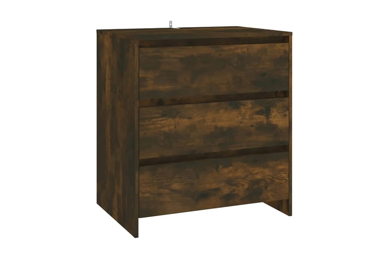 Skänk rökfärgad ek 70x41x75 cm spånskiva - Rökfärgad ek - Förvaring - Förvaringsmöbler - Skänkar & sideboards