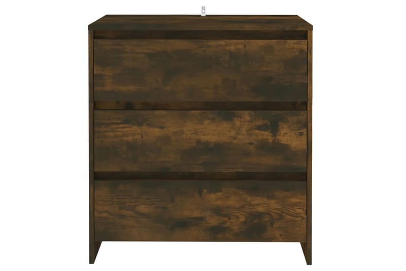Skänk rökfärgad ek 70x41x75 cm spånskiva - Rökfärgad ek - Förvaring - Förvaringsmöbler - Skänkar & sideboards