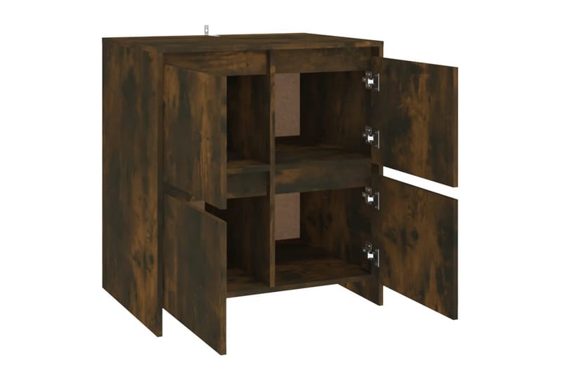 Skänk rökig ek 70x41x75 cm spånskiva - Rökig ek - Förvaring - Förvaringsmöbler - Skänkar & sideboards