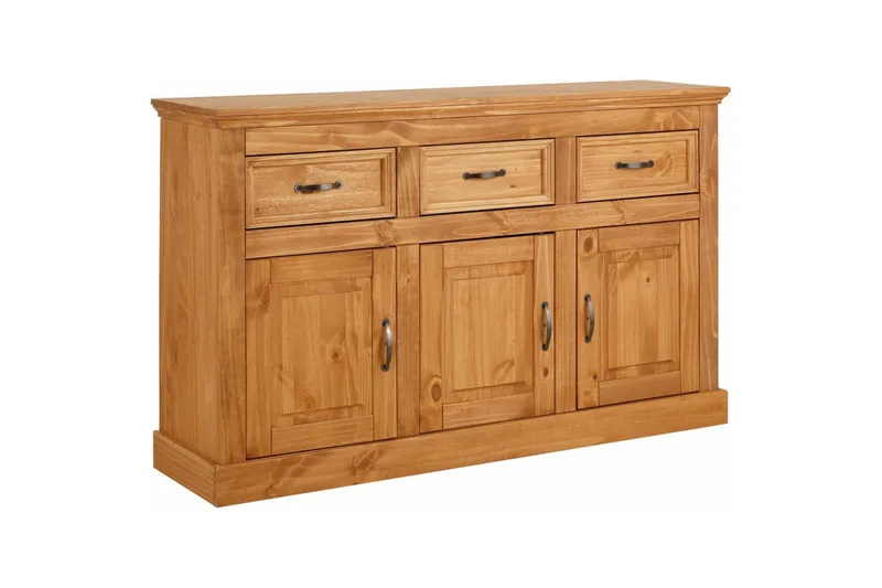 Skänk Selma 145x38x87 cm, Bets/Vax - 145x38x87 cm, Bets/Vax - Förvaring - Förvaringsmöbler - Skänkar & sideboards