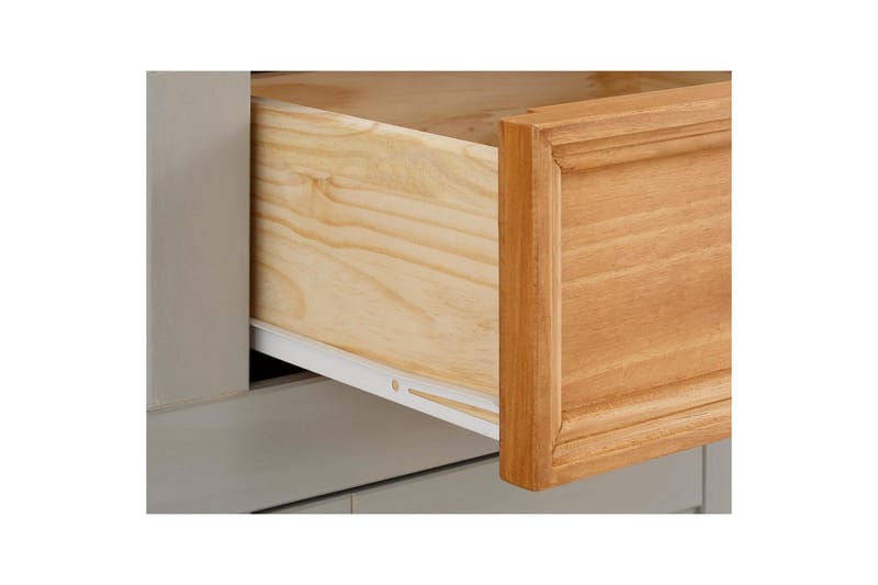 Skänk Selma 145x38x87 cm, Grå/Fläck/Vax - 145x38x87 cm, Grå/Fläck/Vax - Förvaring - Förvaringsmöbler - Skänkar & sideboards