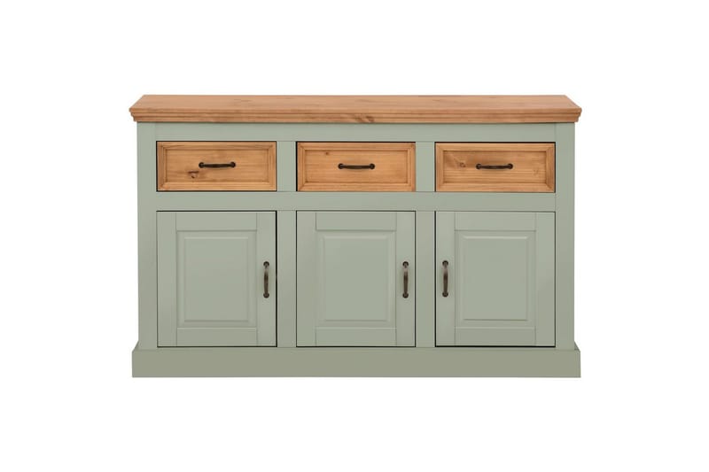 Skänk Selma 145x38x87 cm, Salviagrön/fläck/vax - 145x38x87 cm, Salviagrön/fläck/vax - Förvaring - Förvaringsmöbler - Skänkar & sideboards