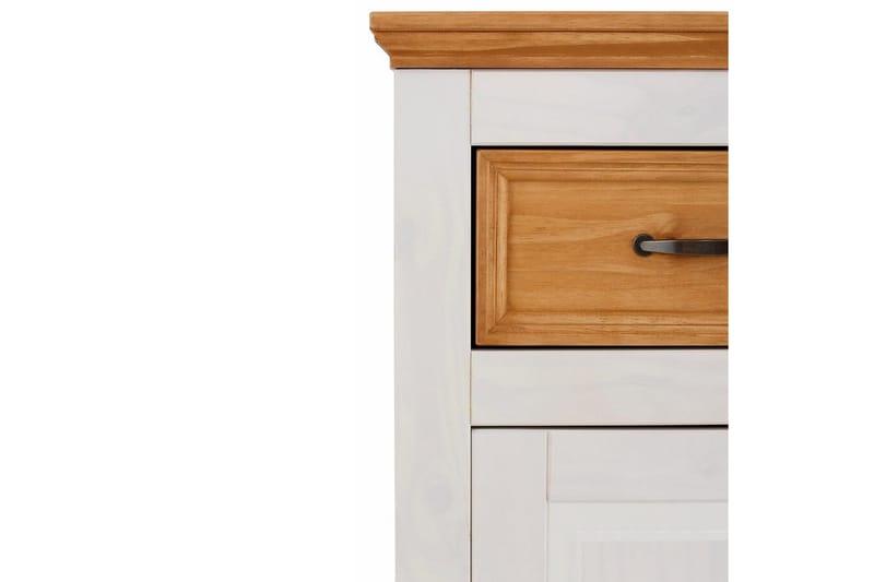 Skänk Selma 145x38x87 cm, Vit/Fläck/Vax - 145x38x87 cm, Vit/Fläck/Vax - Förvaring - Förvaringsmöbler - Skänkar & sideboards