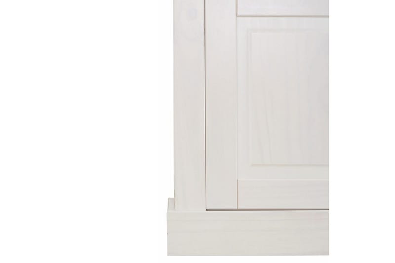 Skänk Selma 145x38x87 cm, Vit/Fläck/Vax - 145x38x87 cm, Vit/Fläck/Vax - Förvaring - Förvaringsmöbler - Skänkar & sideboards