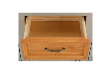 Skänk Selma 190x38x87, Grå/Fläck/Vax - 190x38x87, Grå/Fläck/Vax - Förvaring - Förvaringsmöbler - Skänkar & sideboards