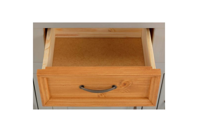Skänk Selma 190x38x87, Grå/Fläck/Vax - 190x38x87, Grå/Fläck/Vax - Förvaring - Förvaringsmöbler - Skänkar & sideboards