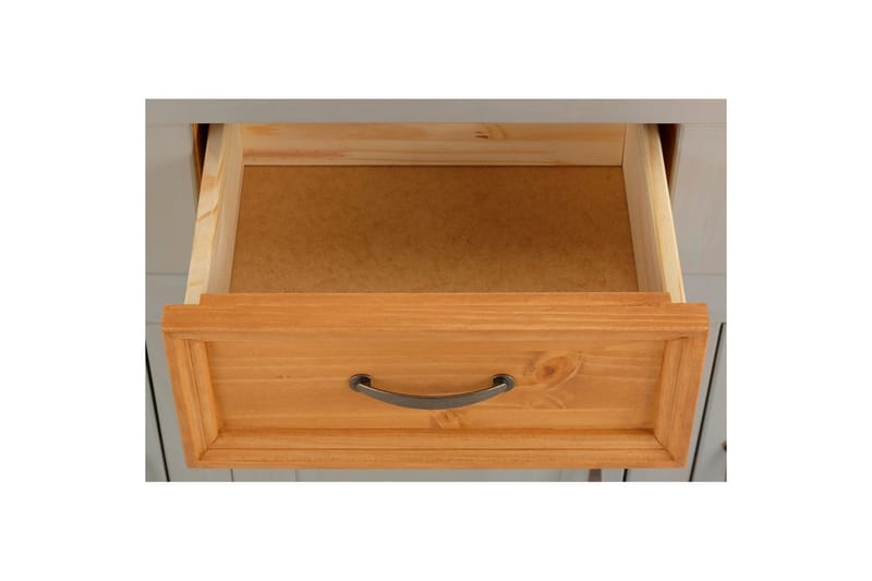 Skänk Selma 190x38x87, Grå/Fläck/Vax - 190x38x87, Grå/Fläck/Vax - Förvaring - Förvaringsmöbler - Skänkar & sideboards