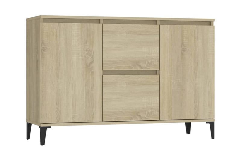 Skänk sonoma-ek 104x35x70 cm spånskiva - Ek - Skänkar & sideboards