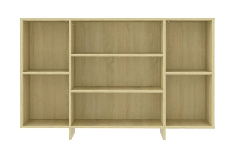 Skänk sonoma-ek 120x30x75 cm spånskiva - Beige - Förvaring - Förvaringsmöbler - Skänkar & sideboards