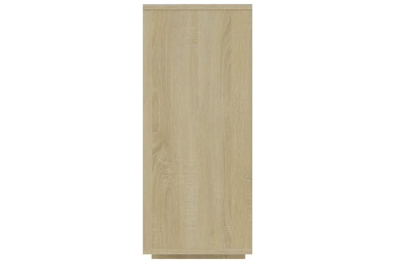 Skänk sonoma-ek 120x30x75 cm spånskiva - Beige - Förvaring - Förvaringsmöbler - Skänkar & sideboards