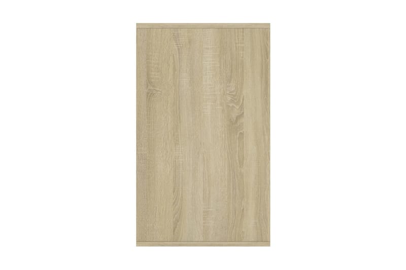 Skänk sonoma-ek 135x41x75 cm spånskiva - Ek - Förvaring - Förvaringsmöbler - Skänkar & sideboards