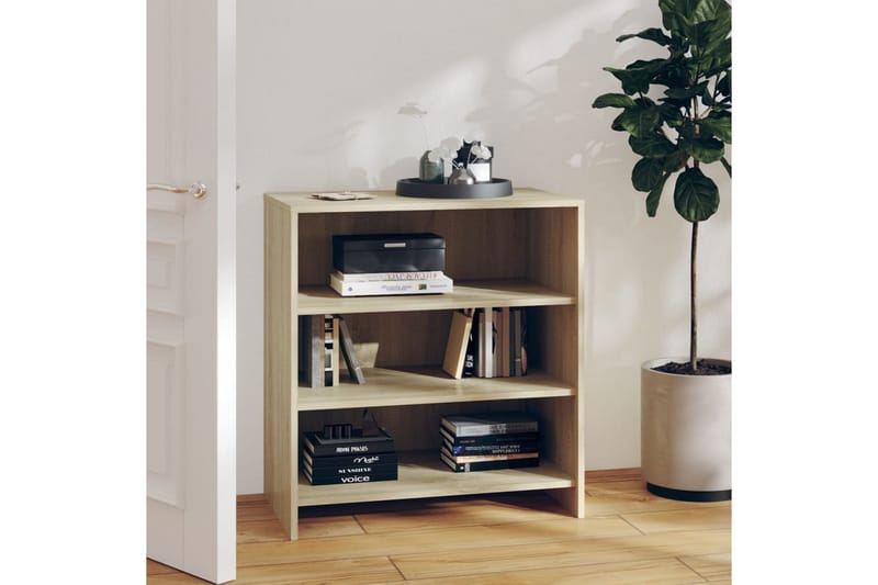 Skänk sonoma-ek 70x40,5x75 cm spånskiva - Ek - Förvaring - Förvaringsmöbler - Skänkar & sideboards