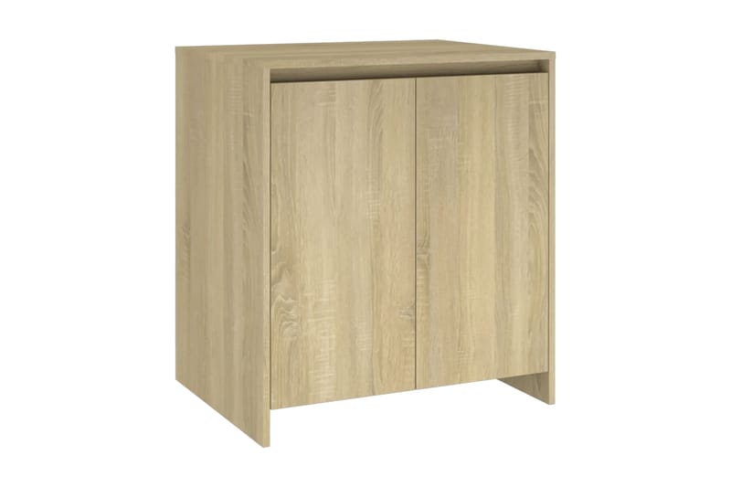 Skänk sonoma-ek 70x40x73,5 cm spånskiva - Beige - Förvaring - Förvaringsmöbler - Skänkar & sideboards