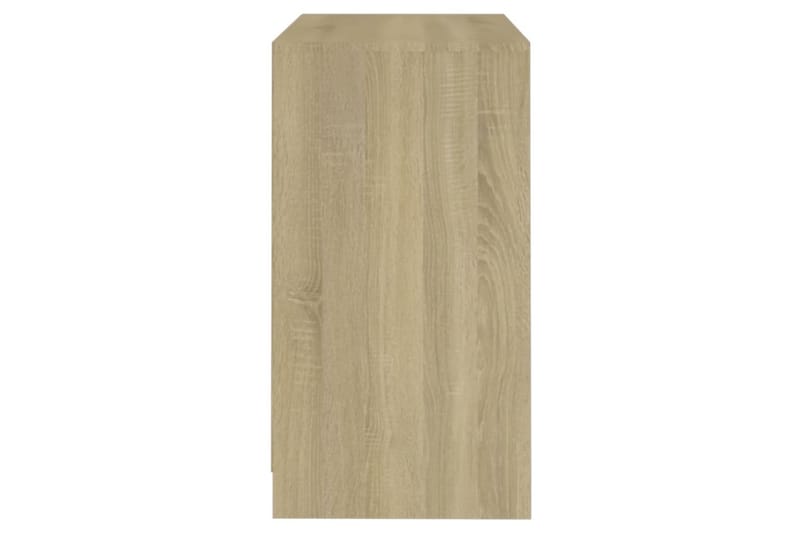 Skänk sonoma-ek 70x40x73,5 cm spånskiva - Beige - Förvaring - Förvaringsmöbler - Skänkar & sideboards