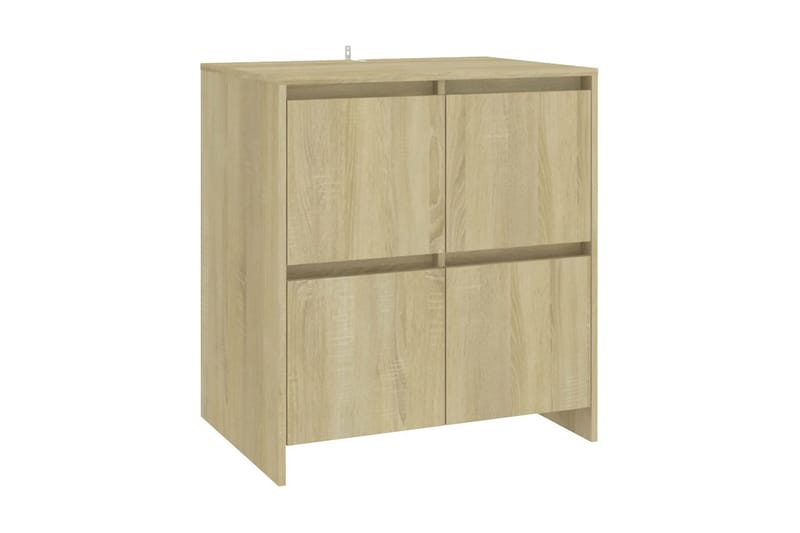 Skänk sonoma-ek 70x41x75 cm spånskiva - Ek - Förvaring - Förvaringsmöbler - Skänkar & sideboards