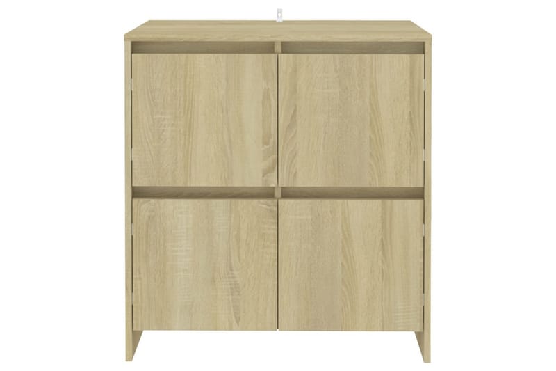 Skänk sonoma-ek 70x41x75 cm spånskiva - Ek - Förvaring - Förvaringsmöbler - Skänkar & sideboards