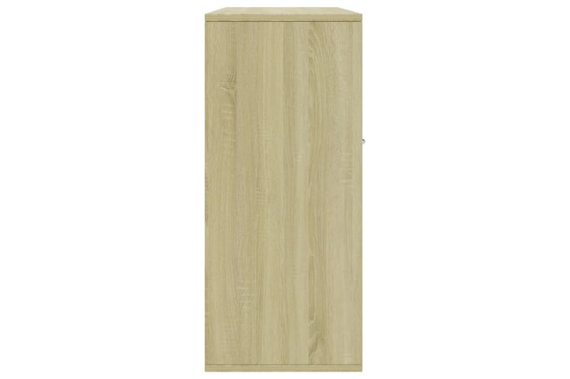 Skänk sonoma-ek 88x30x70 cm spånskiva - Brun - Skänkar & sideboards