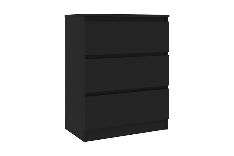 Skänk svart 60x33,5x76 cm spånskiva - Svart - Skänkar & sideboards