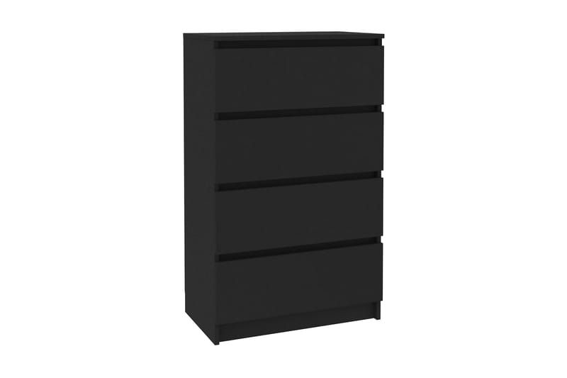 Skänk svart 60x35x98,5 cm spånskiva - Svart - Skänkar & sideboards