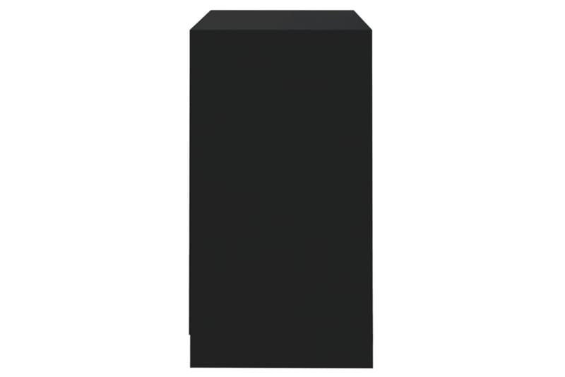 Skänk svart 70x40x73,5 cm spånskiva - Svart - Skänkar & sideboards