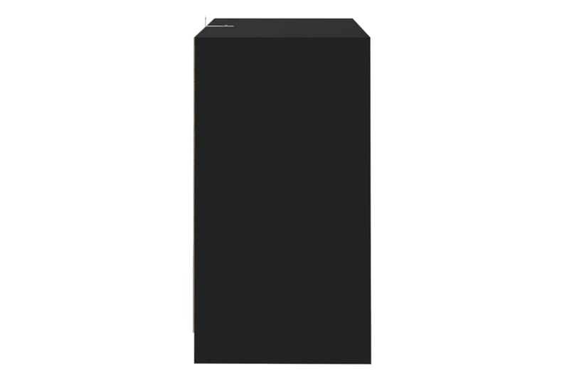 Skänk svart 70x41x75 cm spånskiva - Svart - Förvaring - Förvaringsmöbler - Skänkar & sideboards